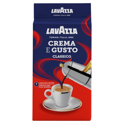 LavAzza Crema e Gusto Classico mletá káva 250g