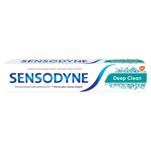 Zubná pasta Sensodyne Deep Clean - Zmierňuje precitlivenosť