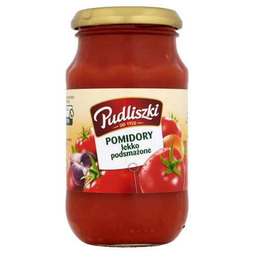 Pudliszki Jemne vyprážané paradajky 295g