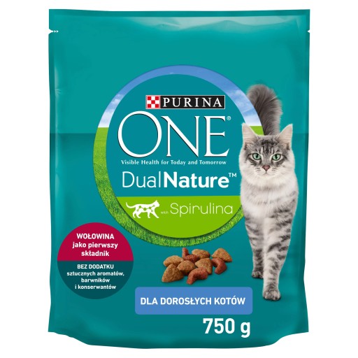 PURINA ONE PRIRODZENÉ OBRANNÉ KRMIVO PRE STERILIZOVANÉ MAČKY S HOVÄDZÍM MÄSOM 750g