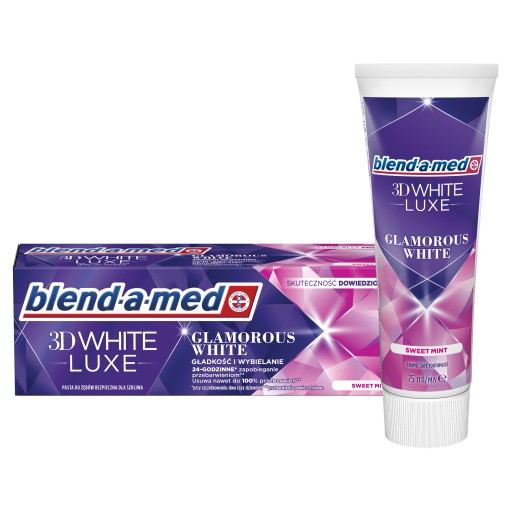 blend-a-med 3D White Luxe Glamorous White Sweet Mint 75 ml