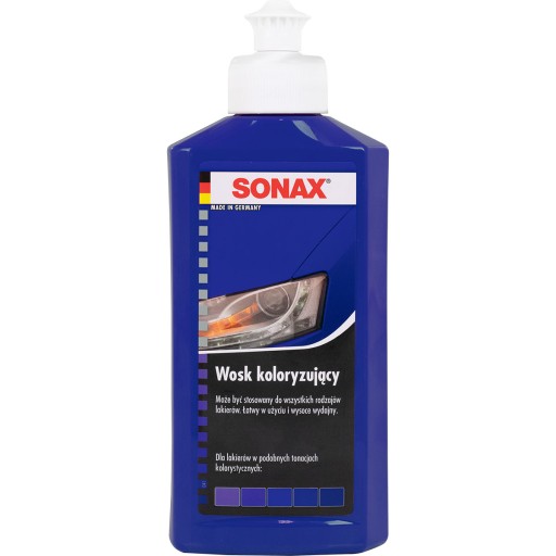 SONAX NANO FARBIACE VOSK MODRÁ 250ml