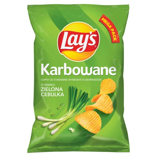 Lay's Max Lays Crisps zelená cibuľka 190 g