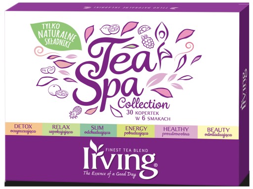 Irving Tea Set Kolekcia NATURAL čajov 6 príchutí 30 ks