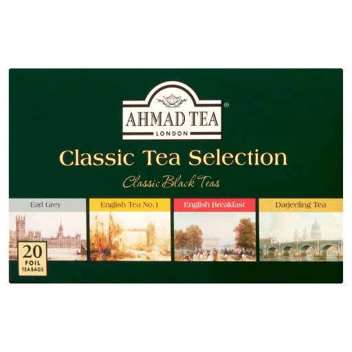 Ahmad Tea Výber čiernych čajov Sada 4 čiernych čajov
