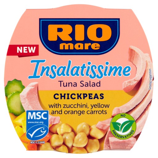 Rio Mare šalát s cícerom a tuniakom 160G