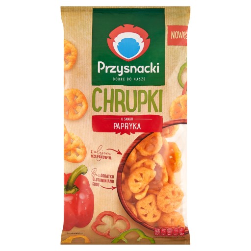 Przysnack chrumkavé papriky 120g