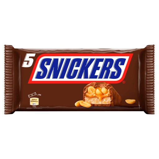 Snickers Bar Nuts Čokoládový nugát 5x50g