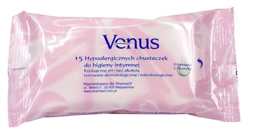 VENUS ProIntymnie Utierky na intímnu hygienu 15 ks