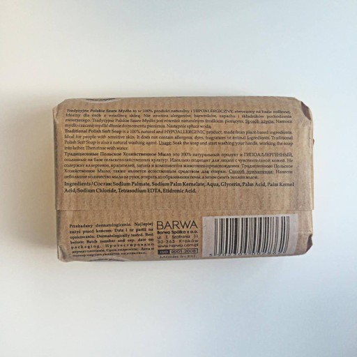 Barwa HYPOALLERGENICKÉ mydlo šedé 100g