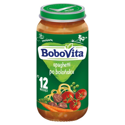 BoboVita Junior Špagety Bolognese 1-3 roky 250 g