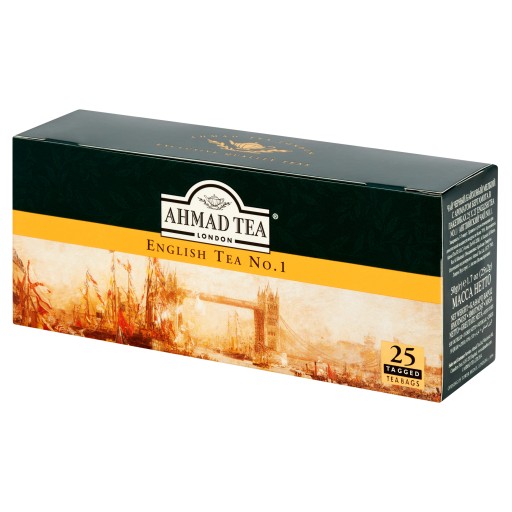 AHMAD ENGLISH TEA NO.1 čierny čaj 25 VRECOV