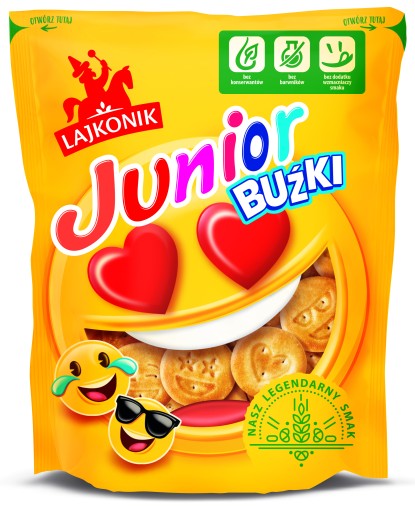 Lajkonik Junior Smajlíky 90g