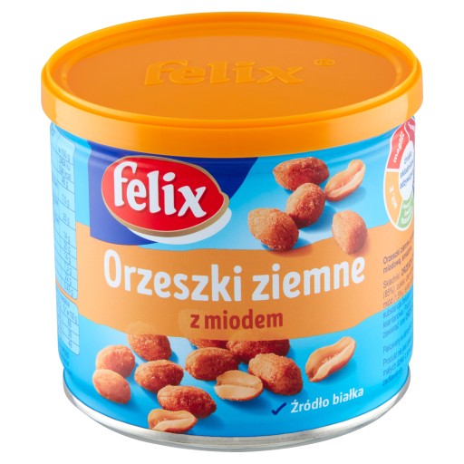 Felix Vyprážané arašidy s medovou polevou 140g v plechovke