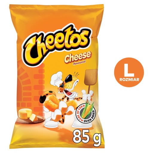 Cheetos Cheese Crisps so syrovou príchuťou 85g
