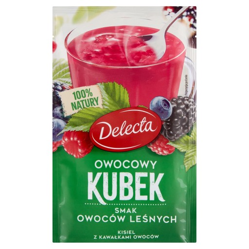 DELECTA FRUIT hrnček ŽELÉ LESNÉ OVOCIE 30G x10