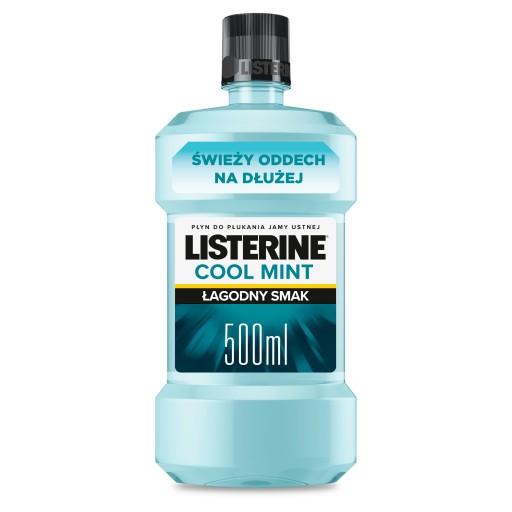 Johnson Listerine ústna voda 500 ml Cool Mint Zero