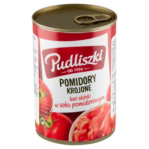 Pudliszki Sekané paradajky v paradajkovej šťave 400g