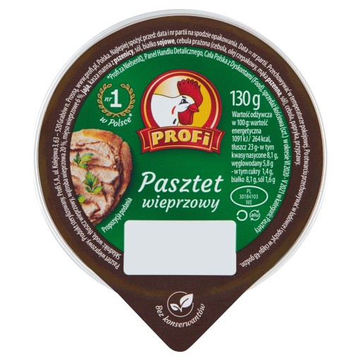 Profi paštéta bravčová 130g
