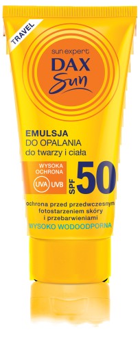 Dax Sun Opaľovacia emulzia 50 SPF 50 ml