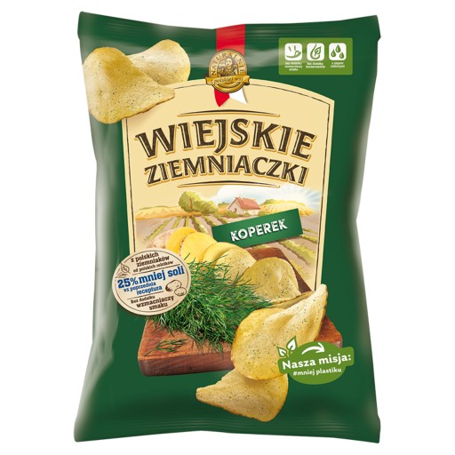 Vidiecke zemiaky a kôpor 130g
