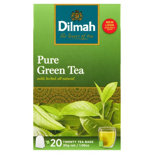 Dilmah Pure Green Zelený čaj 20 x 1,5 g