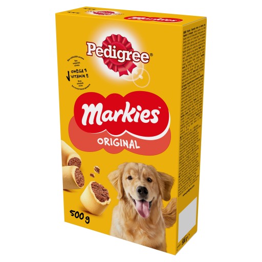PEDIGREE Markies maškrty vo forme sušienok pre psov 2x500 g
