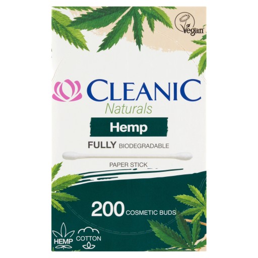Cleanic Naturals Konopné vatové tyčinky 200 ks