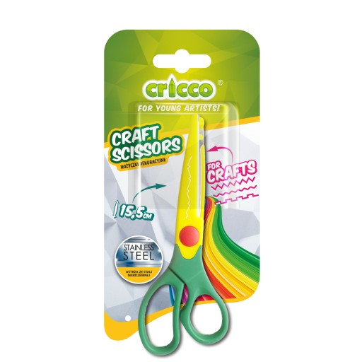 CRICCO ozdobné nožnice CRAFT 15,5 cm