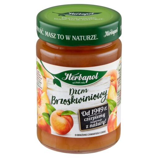 Herbapol broskyňový džem 280g