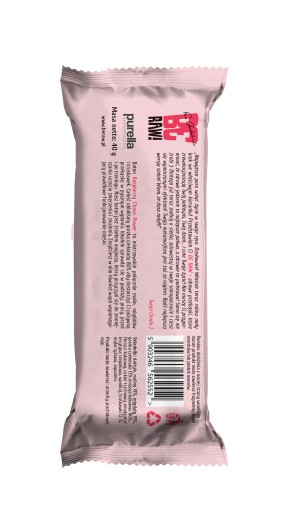 BUĎ RAW bar! malinové vlašské orechy 40g x4