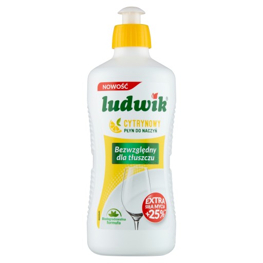 Ludwik - Prostriedok na riad, citrón - 0,5 l