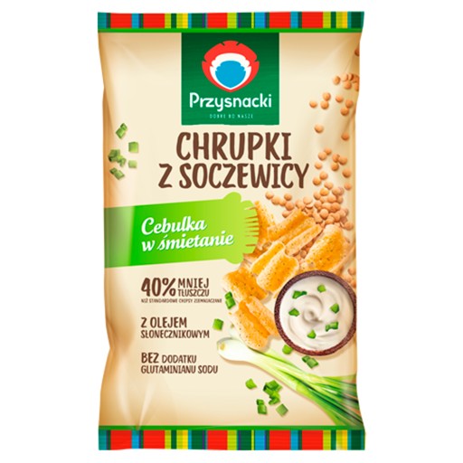 Przysnacki Šošovicové chrumky s cibuľou v smotane 80g