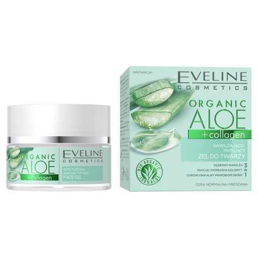 Eveline Cosmetics Organic Aloe gél na tvár