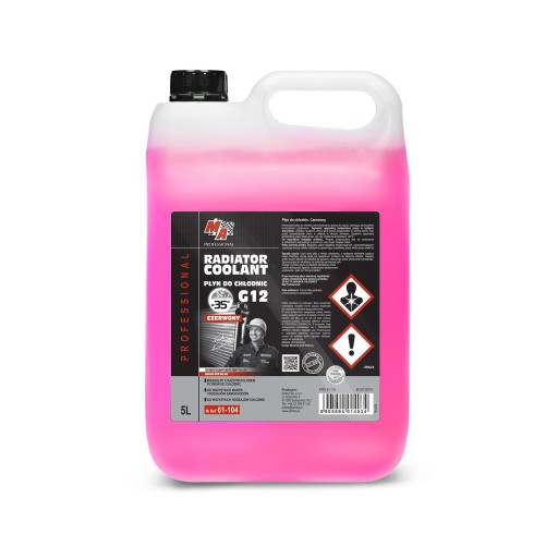 MA Professional G12 chladiaca kvapalina 61-104 červená 5 l