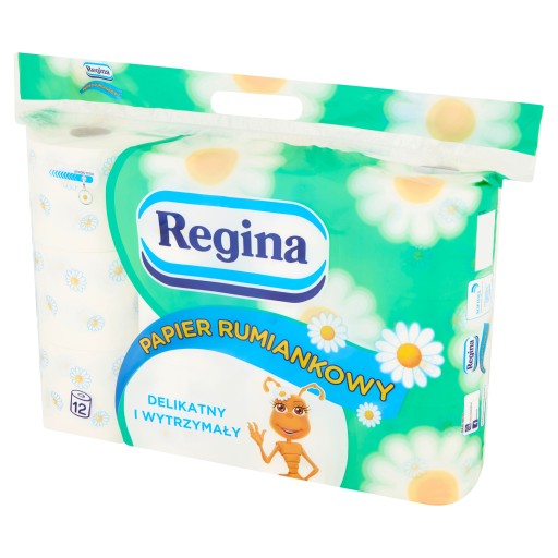 REGINA Toaletný papier Harmanček, 12 roliek, silný
