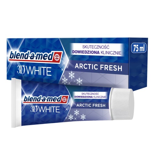 Blend-a-med 3D biela arktická svieža zubná pasta