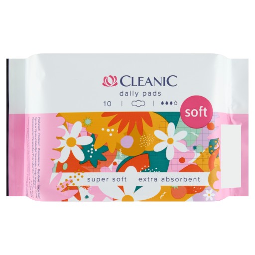 CLEANIC SOFT Dámske hygienické vložky 10 ks