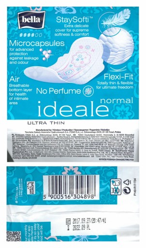 Bella Ideale hygienické vložky Normal 10 ks