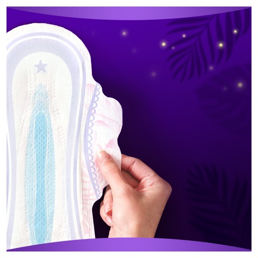 Always Platinum Secure Night (veľkosť 4) Hygienické vložky s krídelkami, 10 kusov