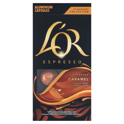 Kapsule pre Nespresso L'OR Espresso Caramel 10 ks.