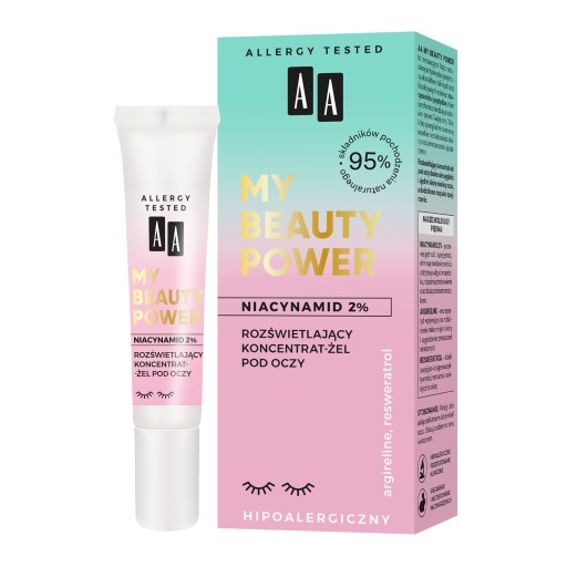 AA My Beauty Power koncentrát-očný gél 15 ml