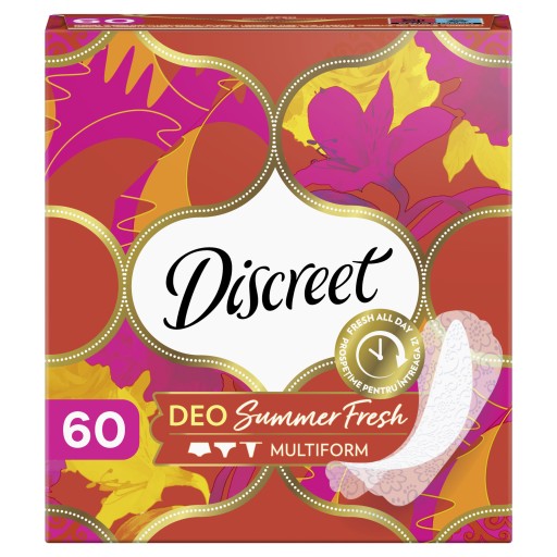 DISKRÉTNE VLOŽKY 60 KS DEO letné svieže