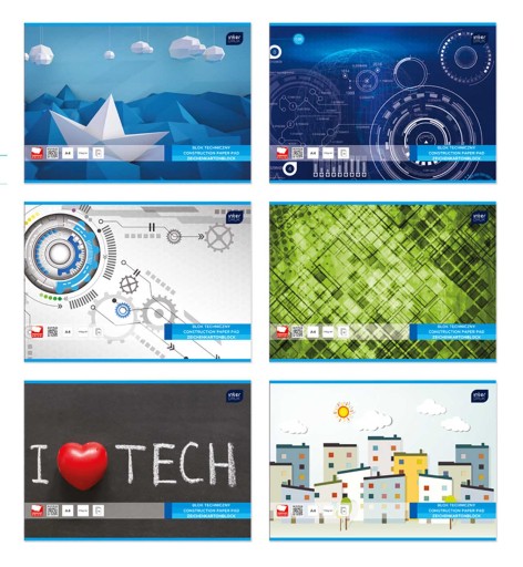 TECHNICKÝ BLOK BIELY TLAČ A4 10 LISTOV