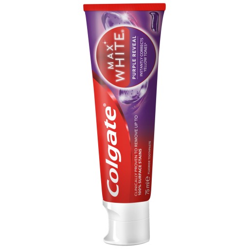 COLGATE PASTE 75ML MAX BIELA FIALOVÁ REVEAL
