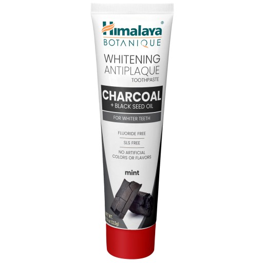 Himalaya Botanical Whitening paste Aktívne uhlie Olej z čiernej rasce 113g