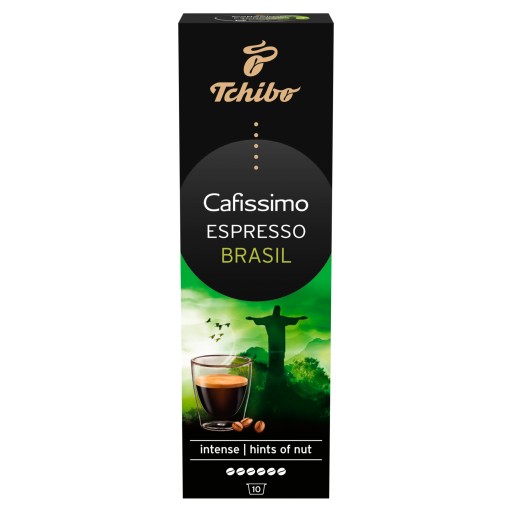 TCHIBO CAFISSIMO COFFEE Espresso BRASIL 10 kapsúl
