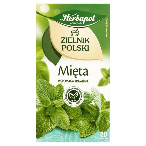 HERBAPOL Bylinný čaj Mint Polish Herbarium 20 sáčkov