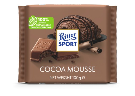 Ritter Sport Cocoa-Mousse Chocolate 100g