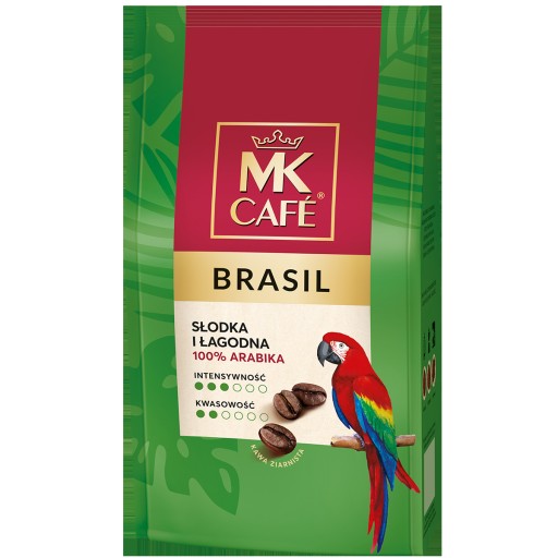 KÁVOVÉ ZRNKY MK CAFE BRASIL 400g STRAUSS